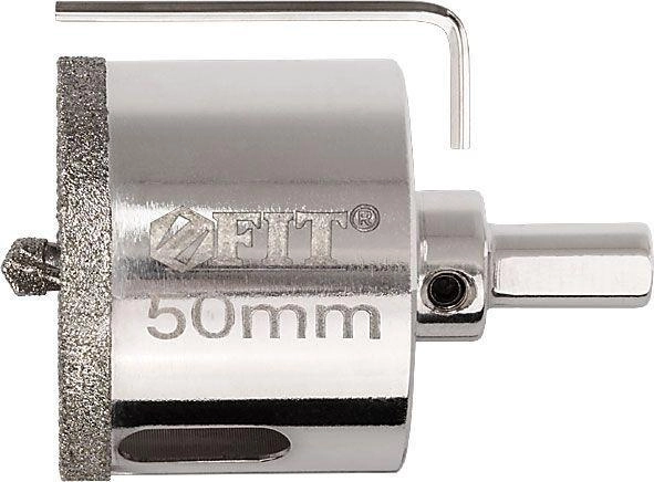 Коронка алмазная FIT Ф50х67мм HEX (IT 16221)
