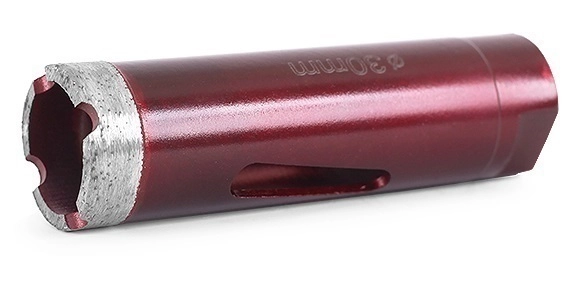 Коронка алмазная MESSER по натуральному камню для работы с подачей воды D30-L70- М14
