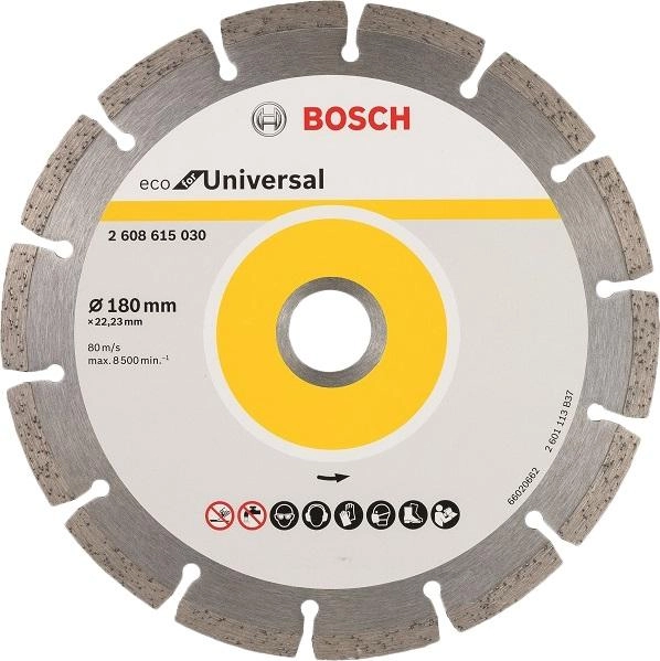 Круг алмазный ECO UNIVERSAL Ф180-22мм