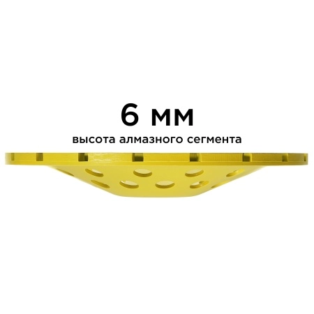 Алмазная чашка по бетону 230 мм Segmented Concrete Diamond Industrial