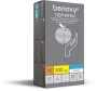 фото перчатки benovy™ нитриловые 3гр. (100 пар), голубой