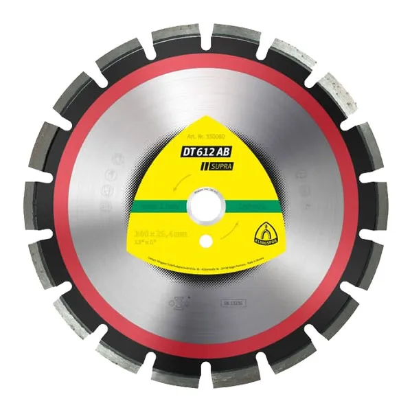 Алмазный диск KLINGSPOR 400X3,4X25,4/24W/10/S/DT/SUPRA/DT612AB