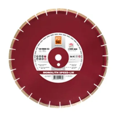 Алмазный диск POLTAVA DIAMOND TOOLS 1A1RSS/C2 400X3,5X10X25,4 MONOLITH SPEED