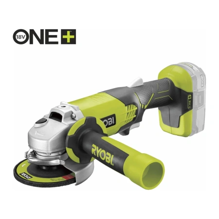 фото аккумуляторная болгарка (ушм) ryobi one+ r18ag-0